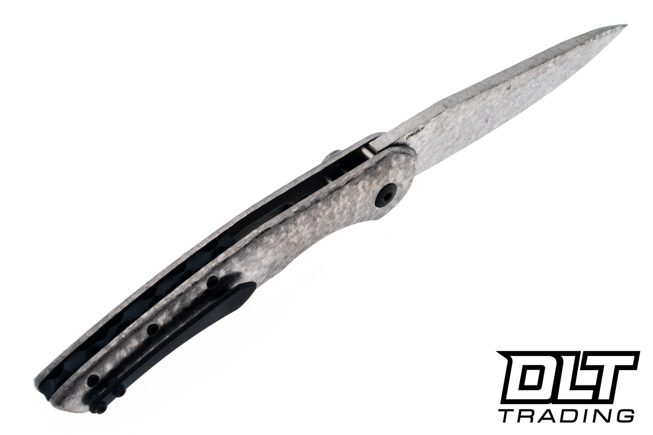 Olamic Cutlery Aura - Frosty Blade - Frosty Titanium - Aphotic