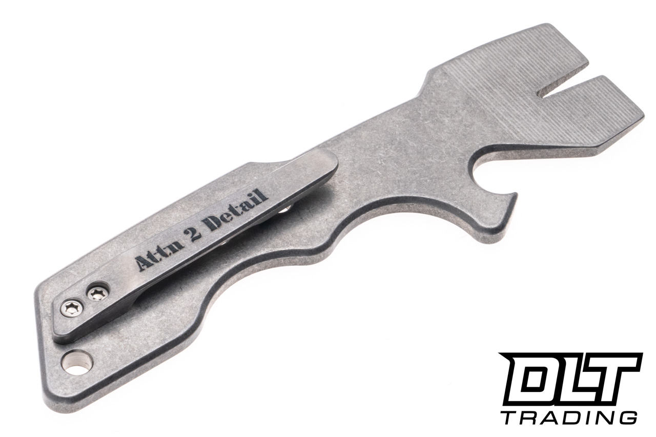 Attn2Detail MK1 Titanium Prybar #4 - DLT Trading