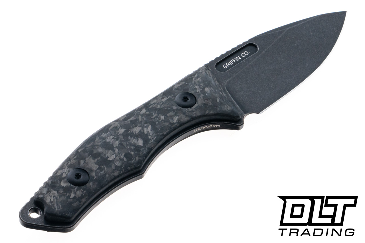 Griffin Scout 2.5 - Blackwash MagnaCut Blade - Marble Carbon Fiber