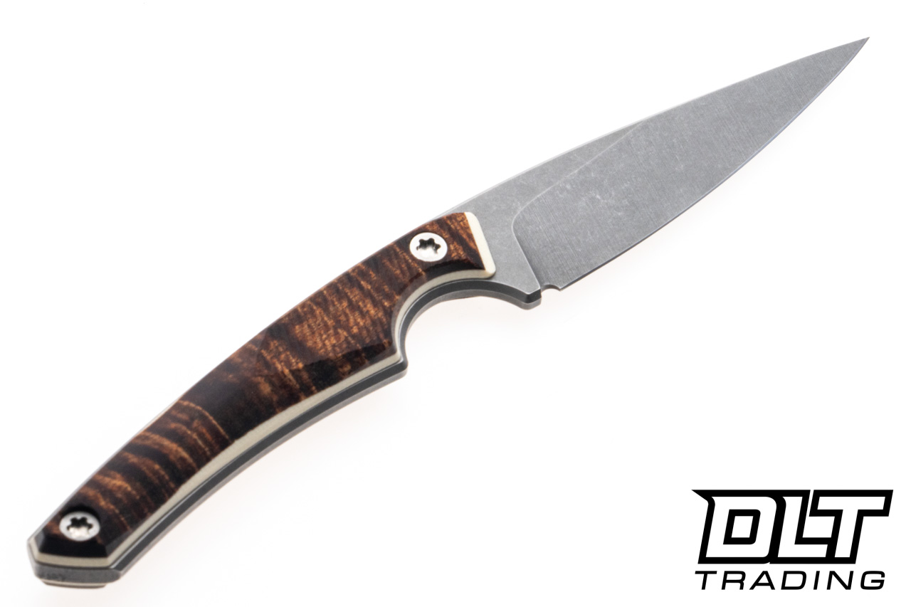 Gaskill Arc - Tazmanian Blackwood - Ivory Liners - Stonewash S35VN