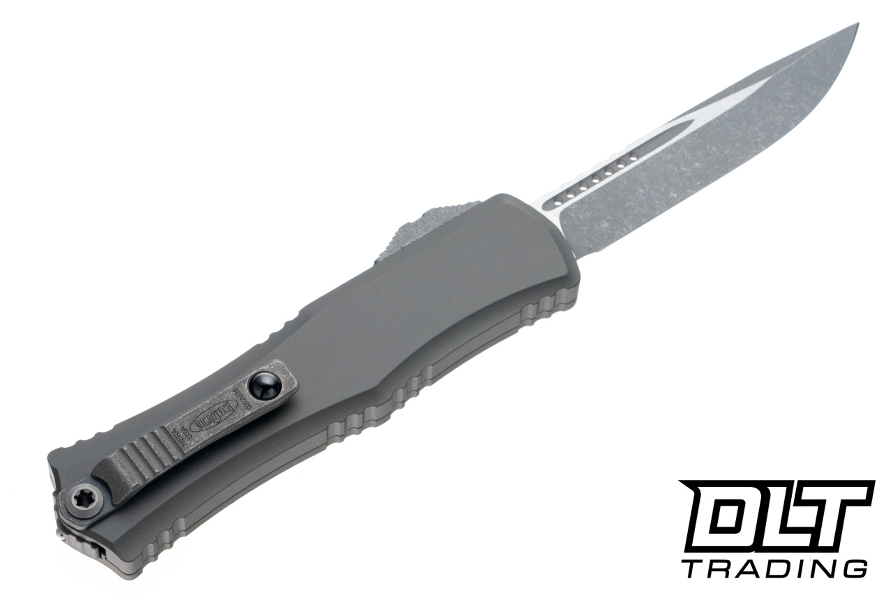 Microtech 1703M-10APNC Hera II Mini S/E - Natural Clear Handle