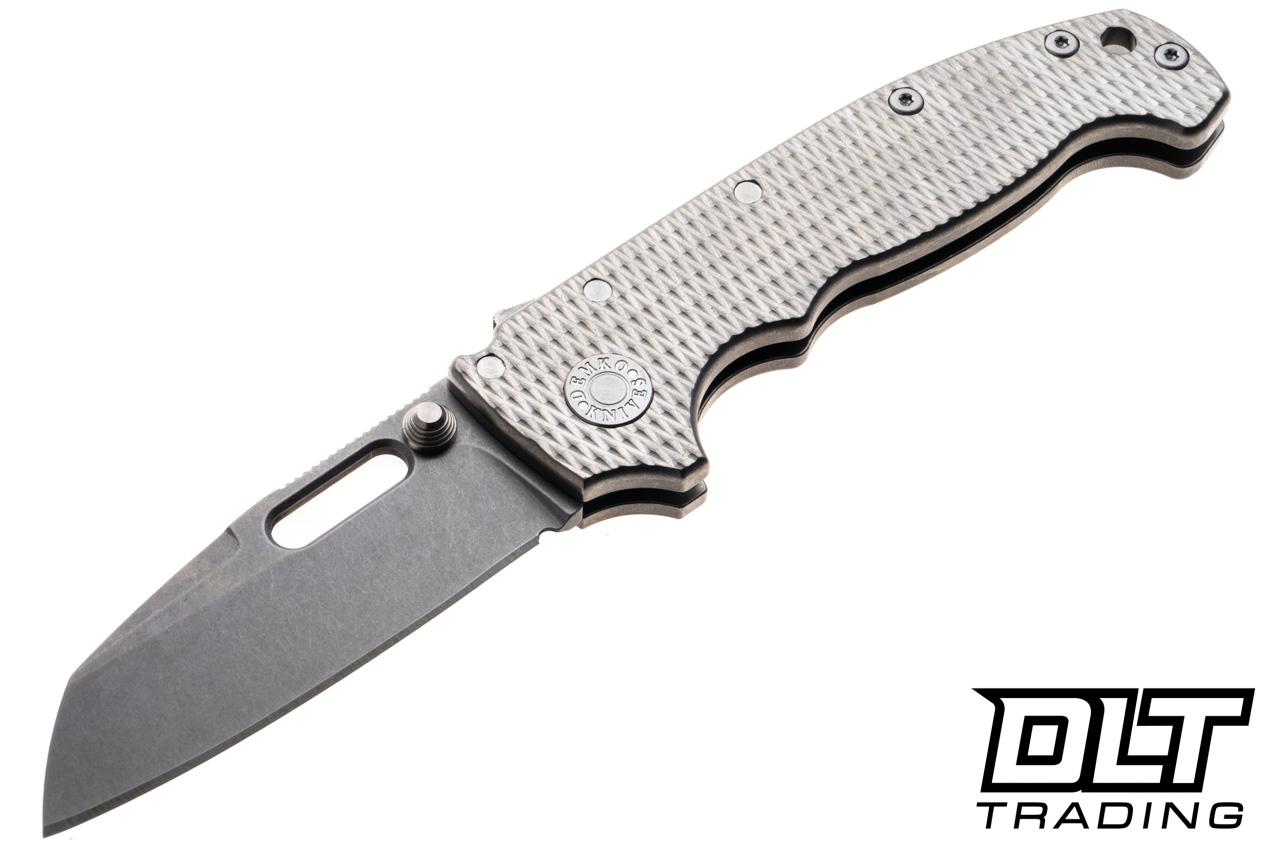 Demko MG AD20 Slim Cru-Wear - Shark Foot - Textured Titanium - DLT