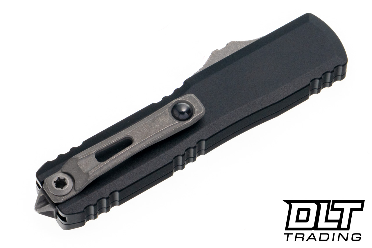Microtech 11474-10AP UTX-70 Gen IV D/E - Black Handle