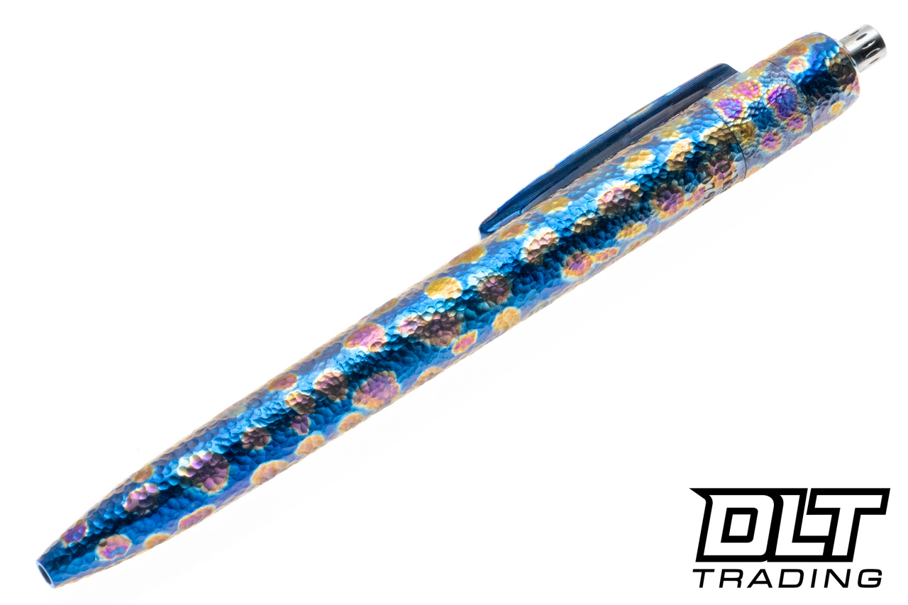 MONNETTE PRANA BT1L 美品 Herman Epika Pen - Artistic Hammered Titanium #0798 - DLT Trading
