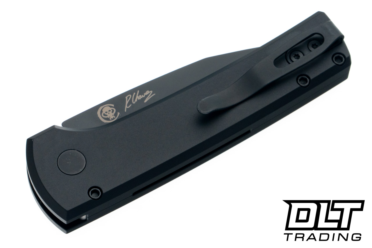 Pro-Tech Chaves Scapegoat SWAT - Black Handle - Black DLC MagnaMax