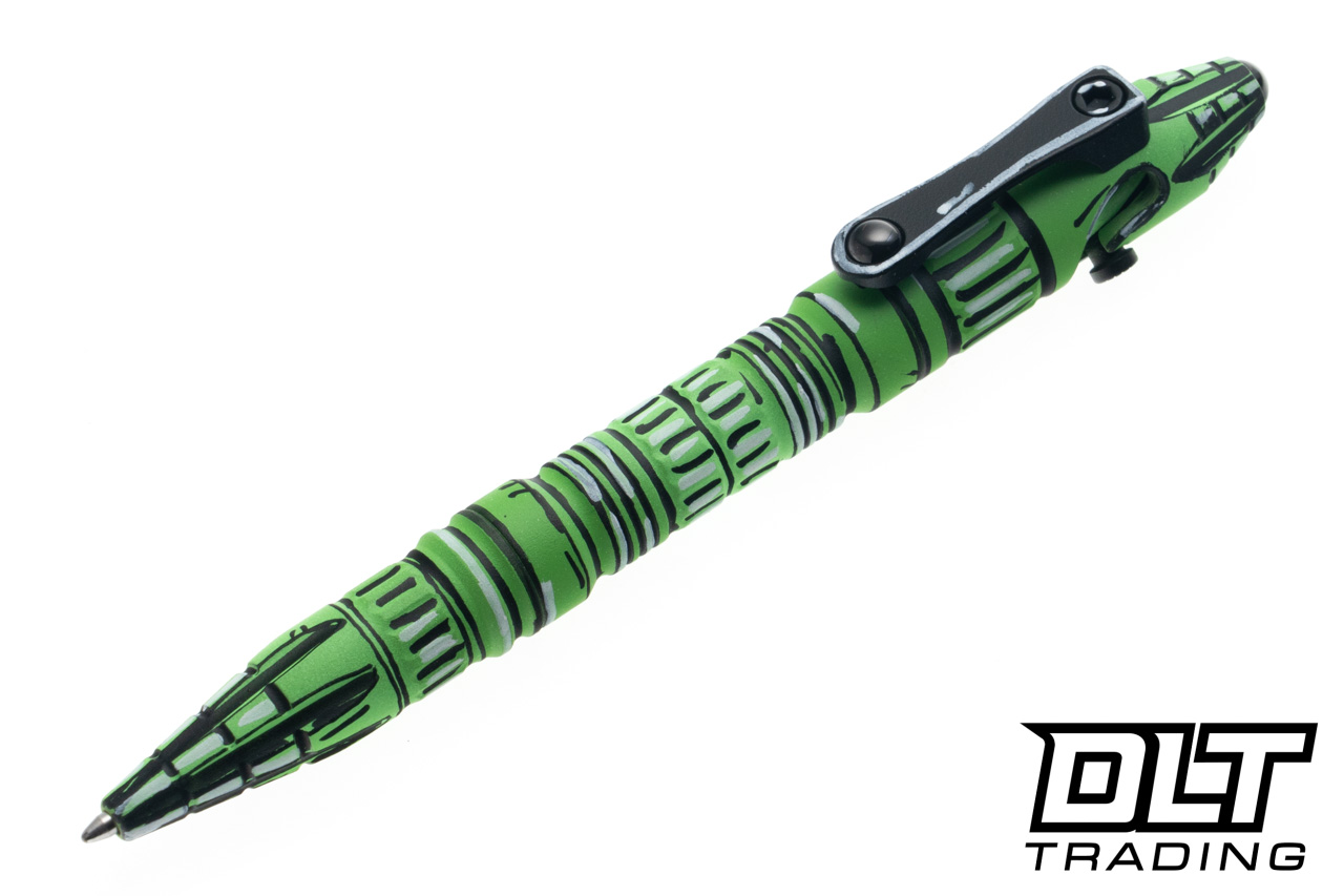 ヘレティックナイフ　HereticKnives タクティカルペン　ボールペン Heretic Thoth Pen - Toxic Green Cel Shading - DLT Trading