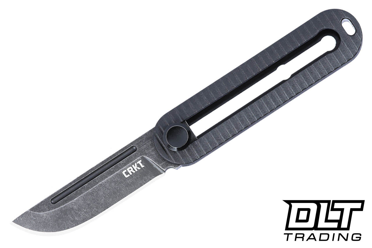 CRKT KatanaX Manual - Black Grivory - Black Stonewash D2 Blade