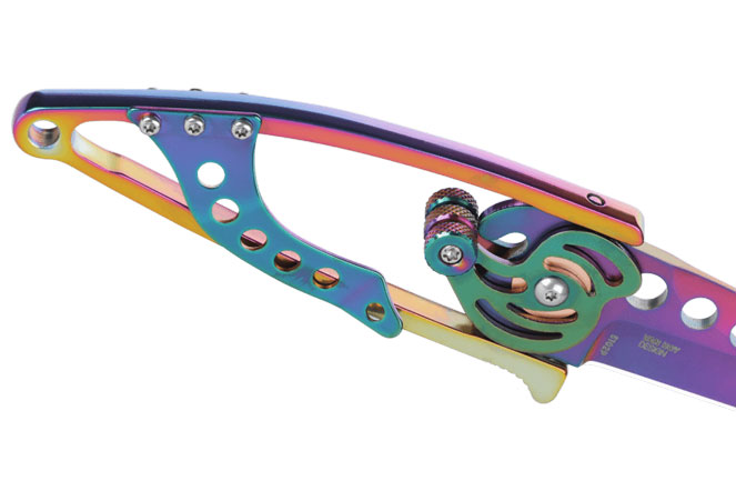 CRKT Snap Lock Folder - Iridescent Titanium Nirtride - DLT Trading