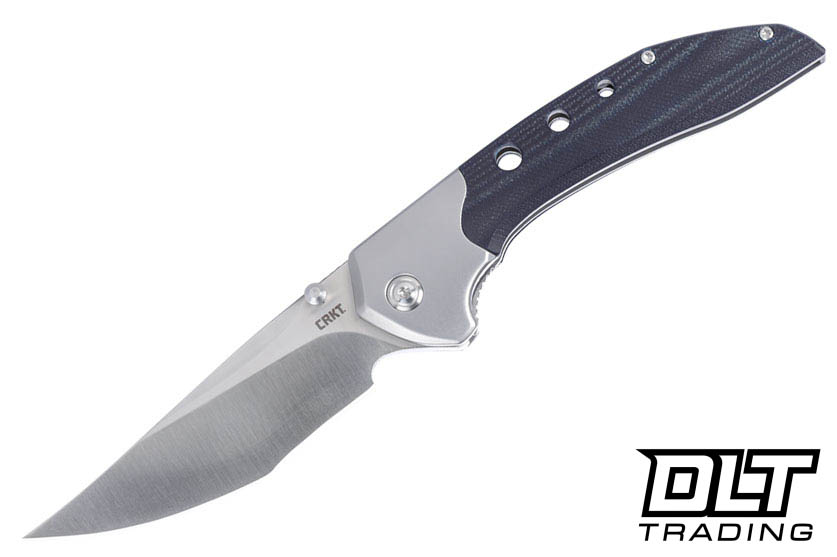 CRKT Orochi Linerlock - Black G-10 - Satin 14C28N Blade - DLT Trading