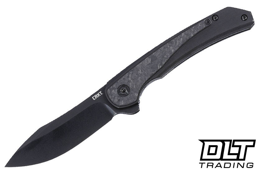 CRKT Padawan Frame Lock - Stainless Steel - Carbon Fiber Overlay