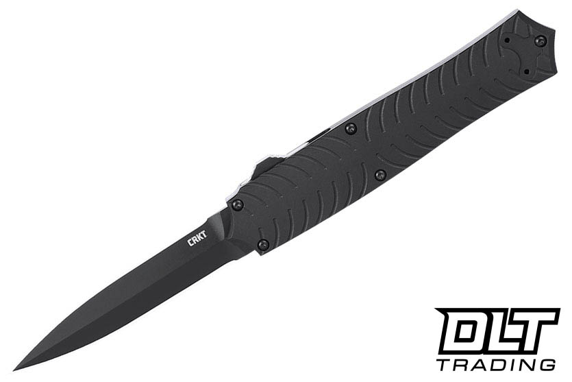 CRKT Xolotl Auto - Black Aluminum - Black MagnaCut Blade - DLT Trading