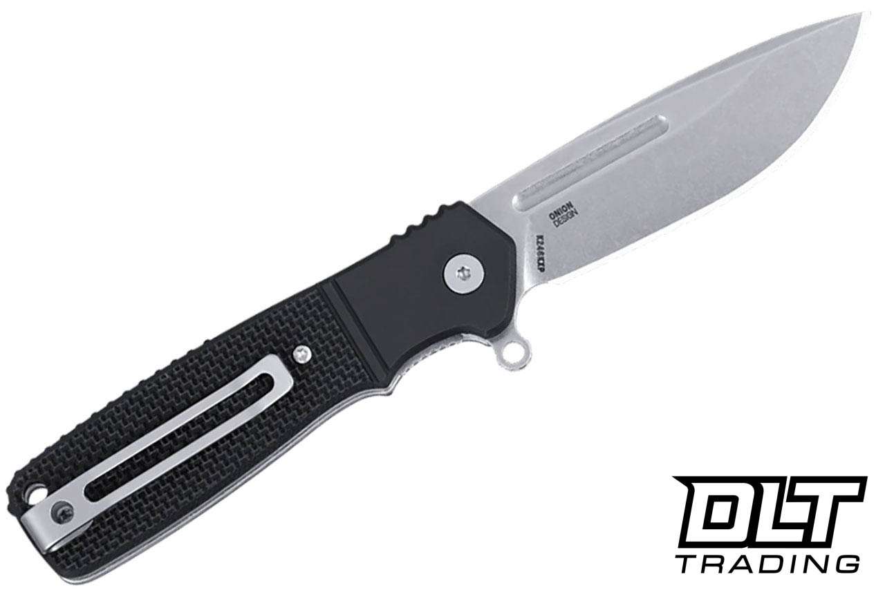 CRKT Homefront Compact Liner Lock - Black G-10 - Black Aluminum