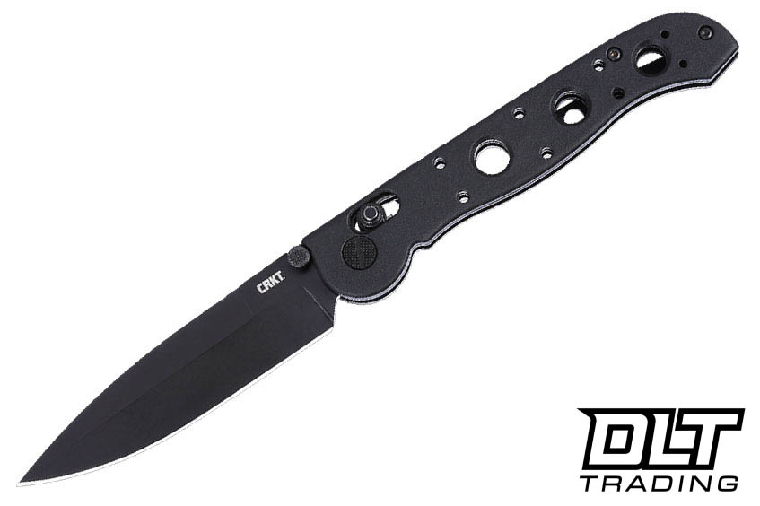 DragonClaw(KD2-60)シリーズ CRKT M16-03XD Crossbar Lock - Black Grivory - Black D2 Blade - DLT