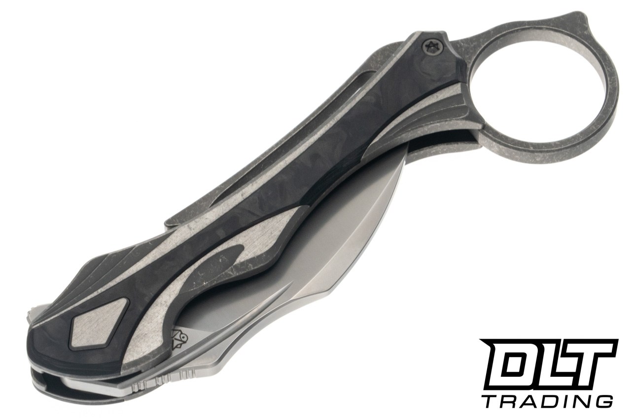 Poikilo Blade Thorny Devil - Two Tone Titanium - Black FatCarbon