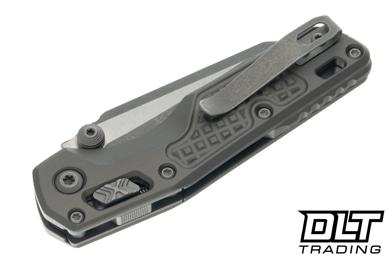 Microtech MSI Mini - Natural Clear Frag Handle - Apocalyptic Blade