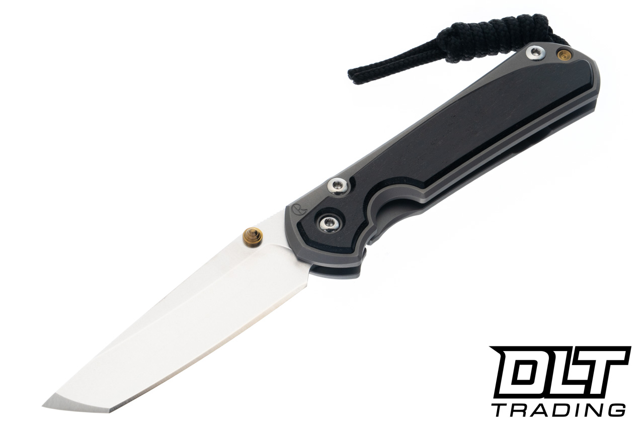 Chris Reeve Small Sebenza 31 - Tanto - Bog Oak Inlay - #42 - DLT