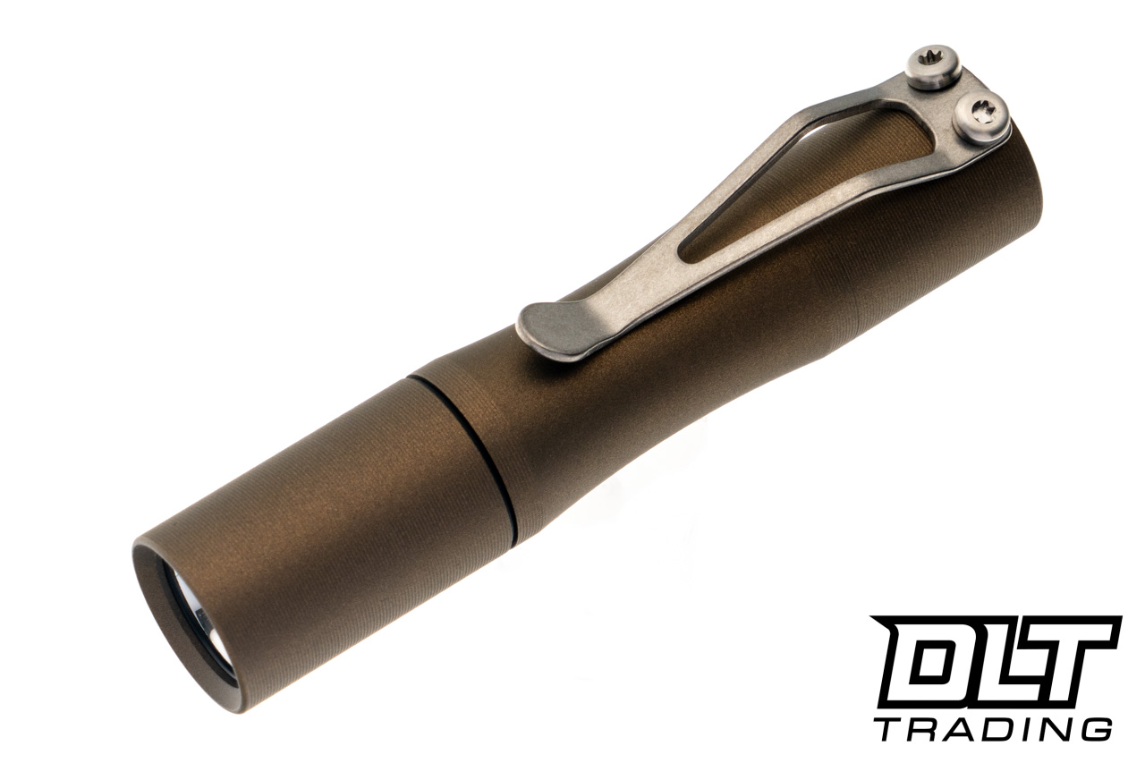 Tactile Turn Apollo Flashlight - Bronze Aluminum - DLT Trading