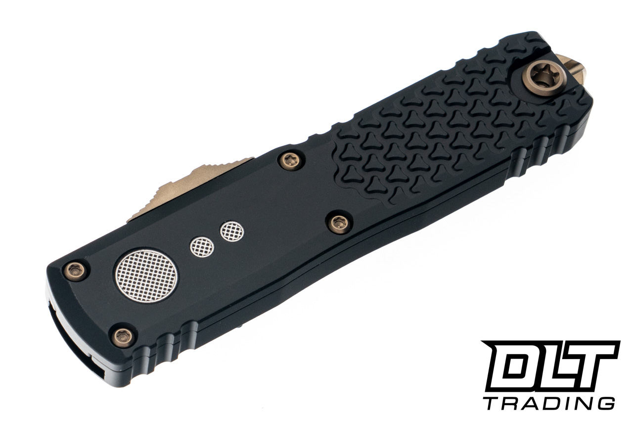 Microtech UTX-85 Gen IV D/E - Jedi Master Handle - Green Blade