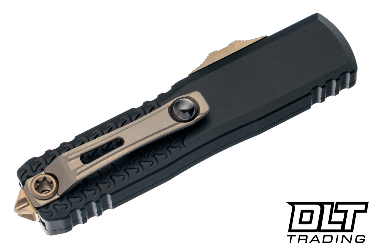 Microtech UTX-85 Gen IV D/E - Jedi Master Handle - Green Blade