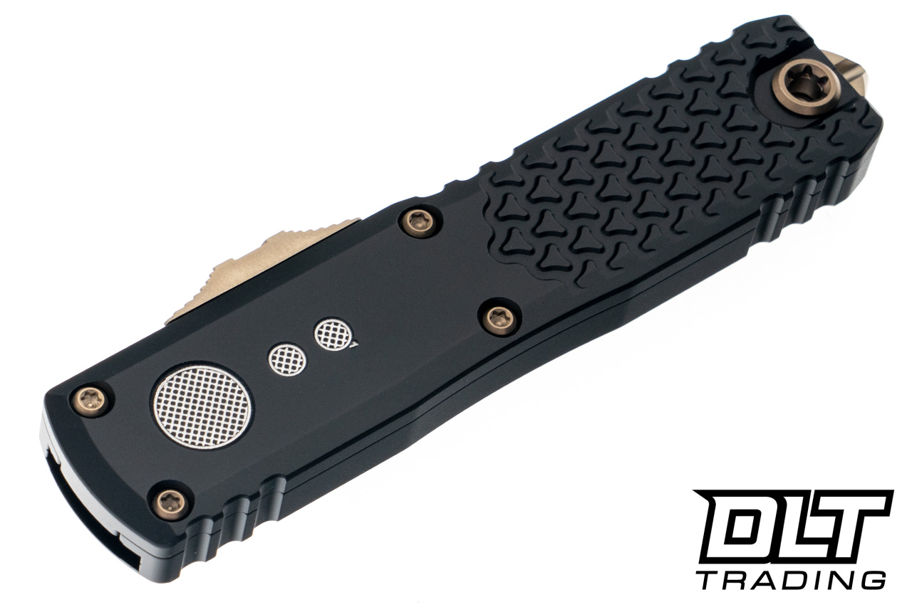 Microtech UTX-85 Gen IV D/E - Jedi Master Handle - Green Blade