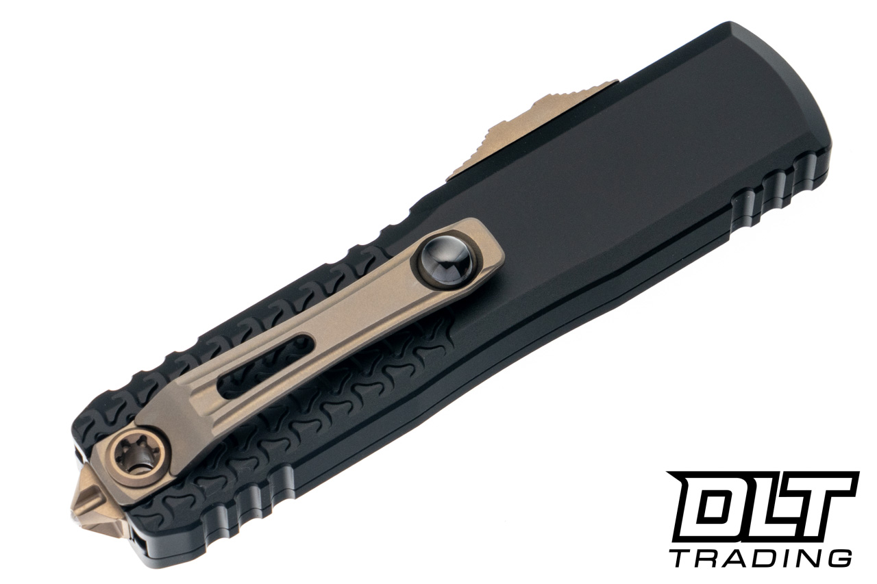 Microtech UTX-85 Gen IV D/E - Jedi Master Handle - Green Blade
