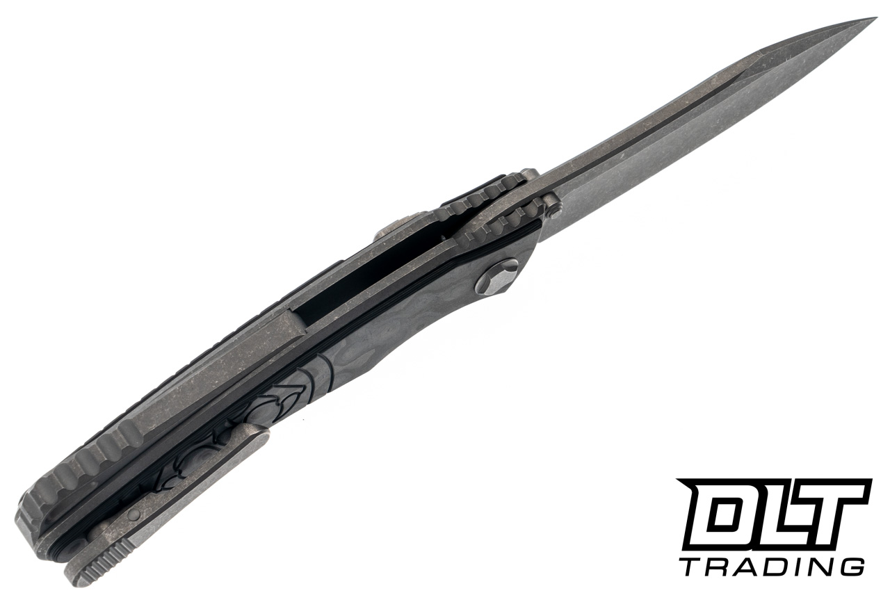 Black Hawk Talon ガスガン Hawk Knives Talon M390 - Titanium Handle - Black Camo FatCarbon