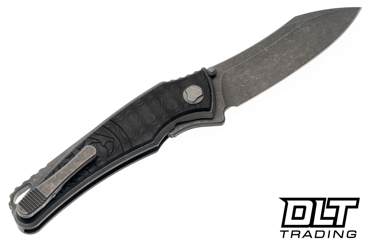 Hawk Knives Talon M390 - Titanium Handle - Uni Black FatCarbon