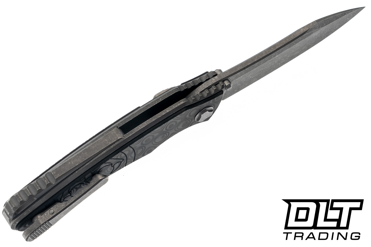 Hawk Knives Talon M390 - Titanium Handle - Uni Black FatCarbon