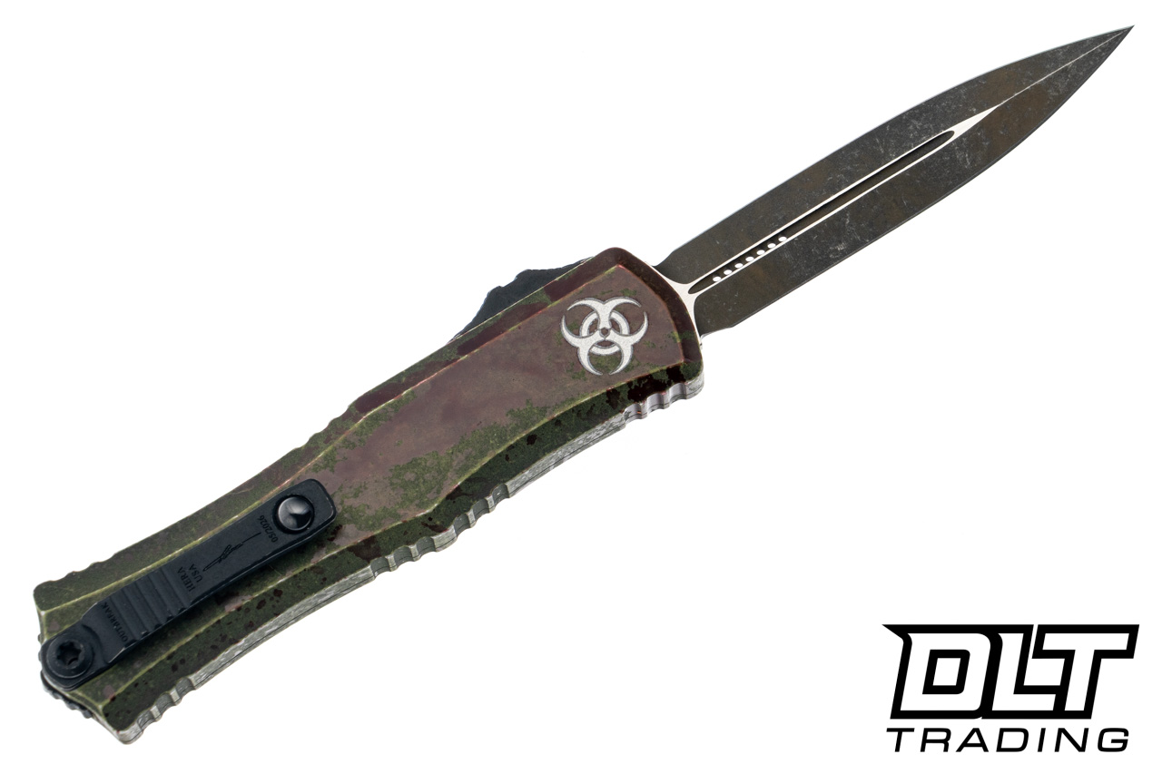 Microtech Hera II - Outbreak Handle - Stonewashed Blade