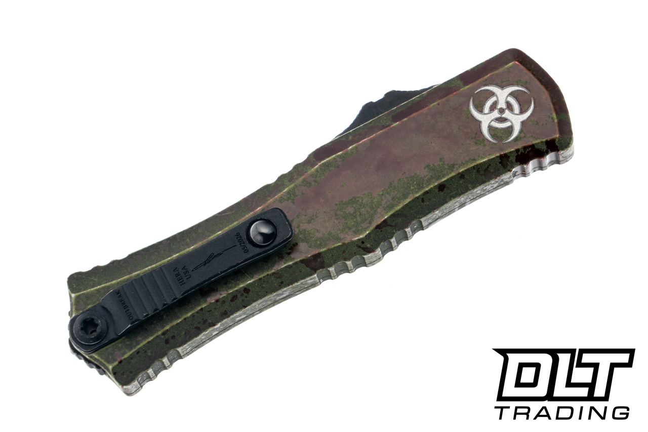 Microtech Hera II - Outbreak Handle - Stonewashed Blade