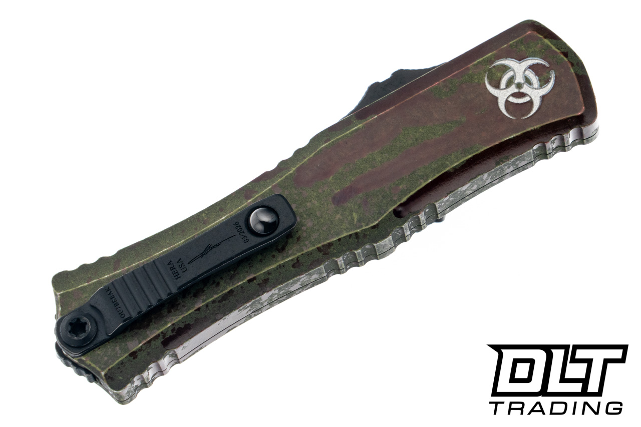 ◆Hera Microtech Hera II Mini - Outbreak Handle - Stonewashed Blade