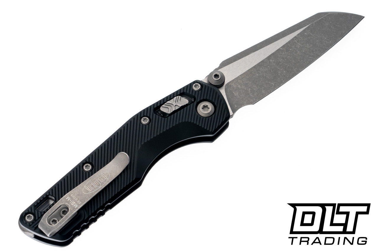 Microtech MSI Mini Ram-Lok - Black Fluted Handle - Apocalyptic