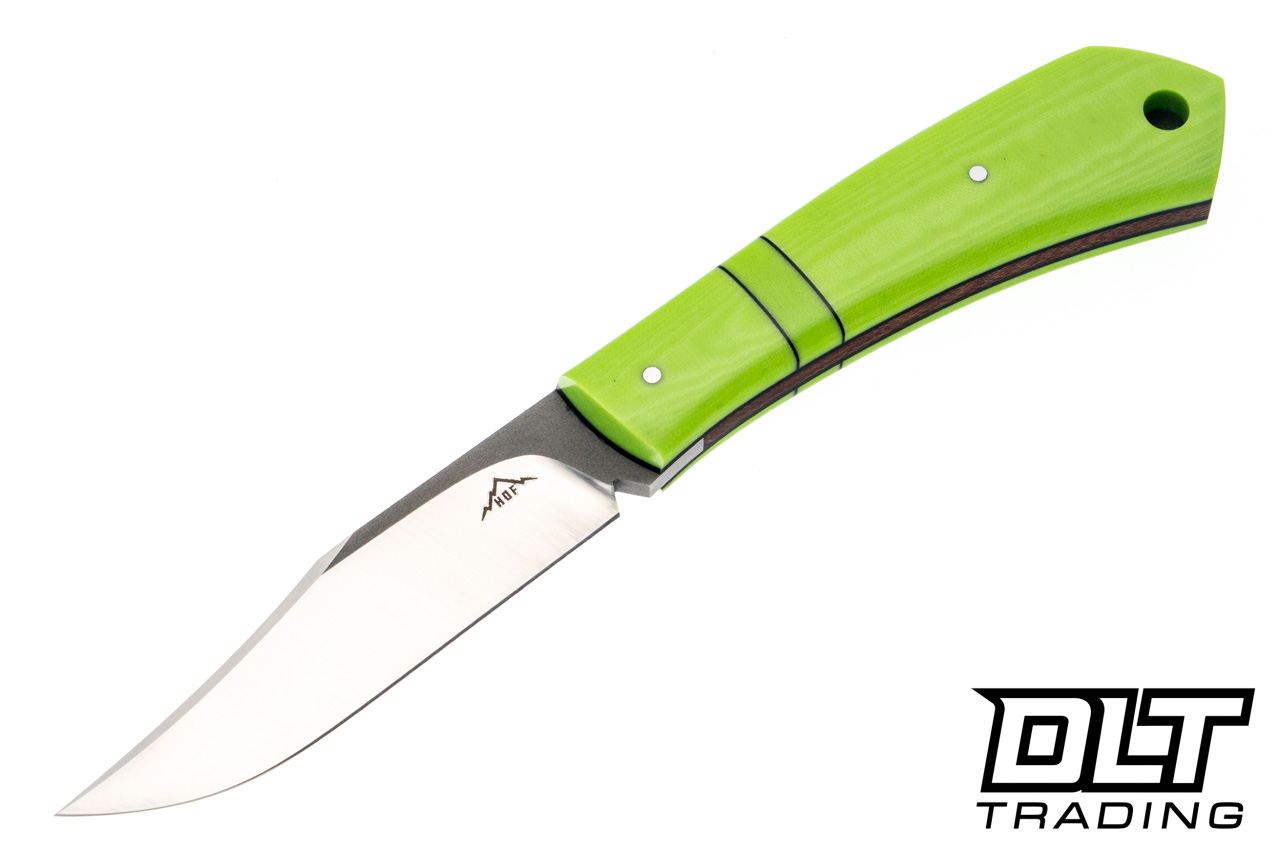 Hammer Down Forge Companion -Pistachio Vibe Linen Micarta - AEB-L