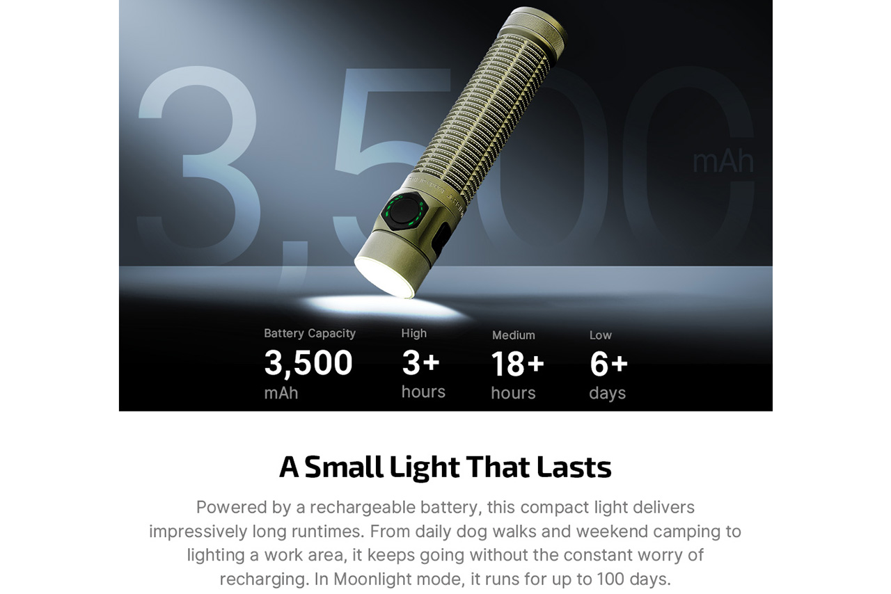 Olight Baton Ultra - Olive Green - DLT Trading