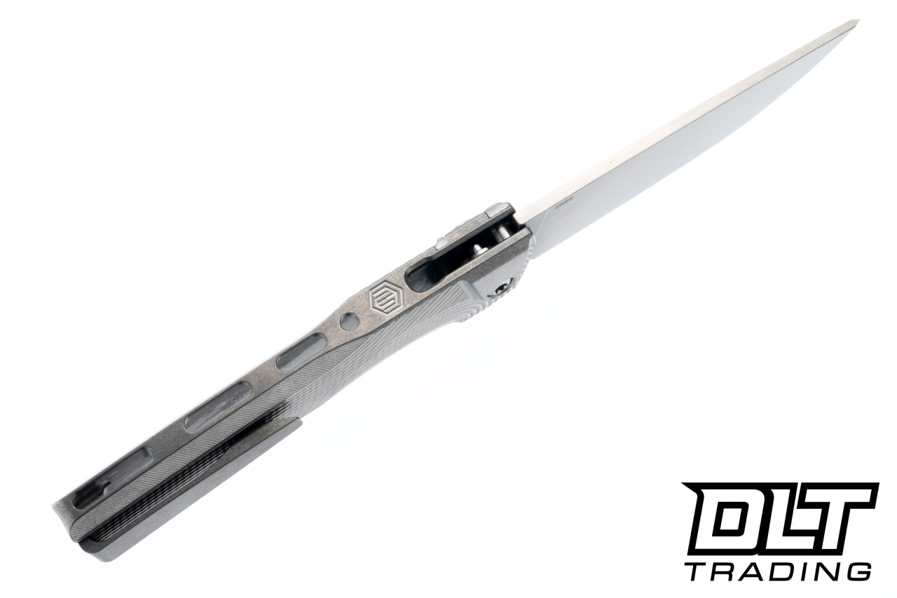 MachineWise Sonora - Raw Ti Bolster - Streamline Stonewash