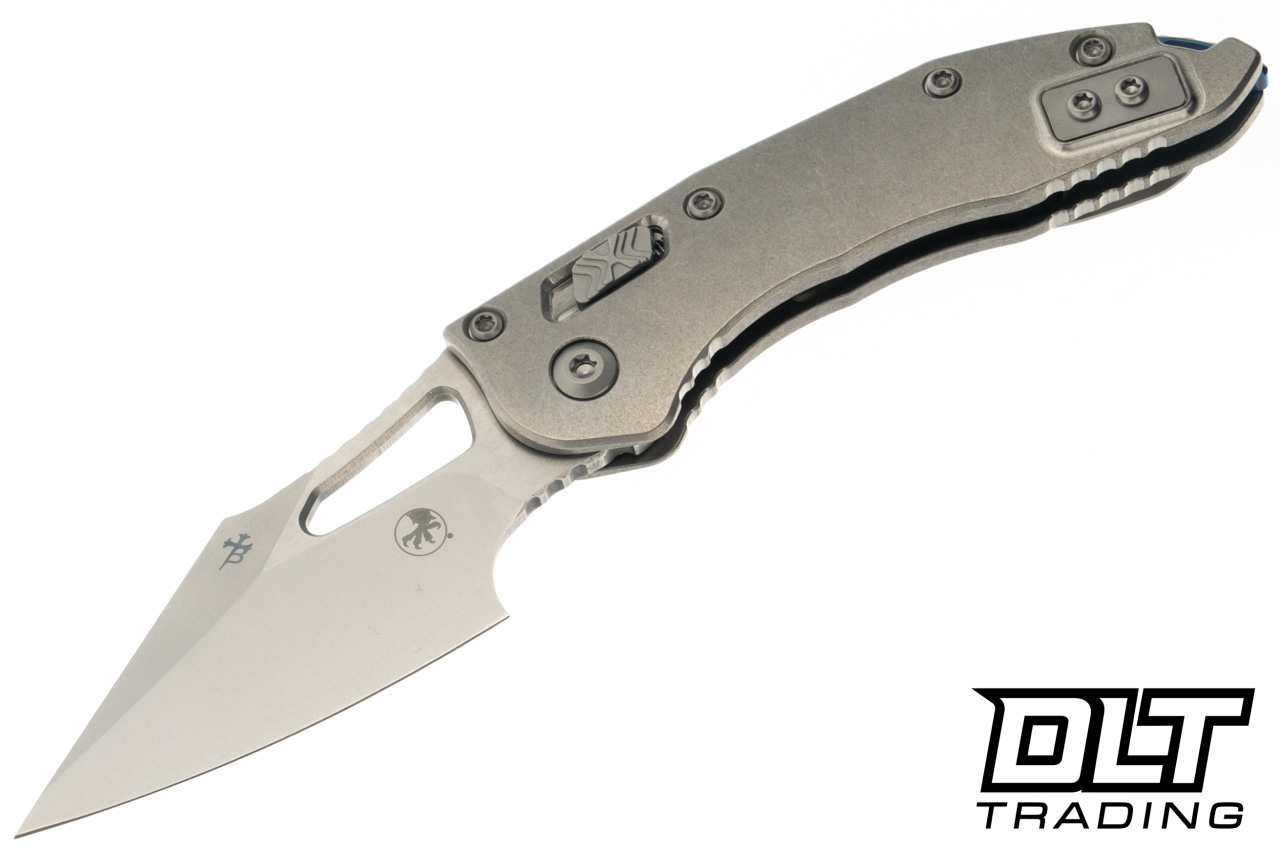 Microtech Mini Stitch Ram-Lok - Stonewash Titanium - Stonewashed