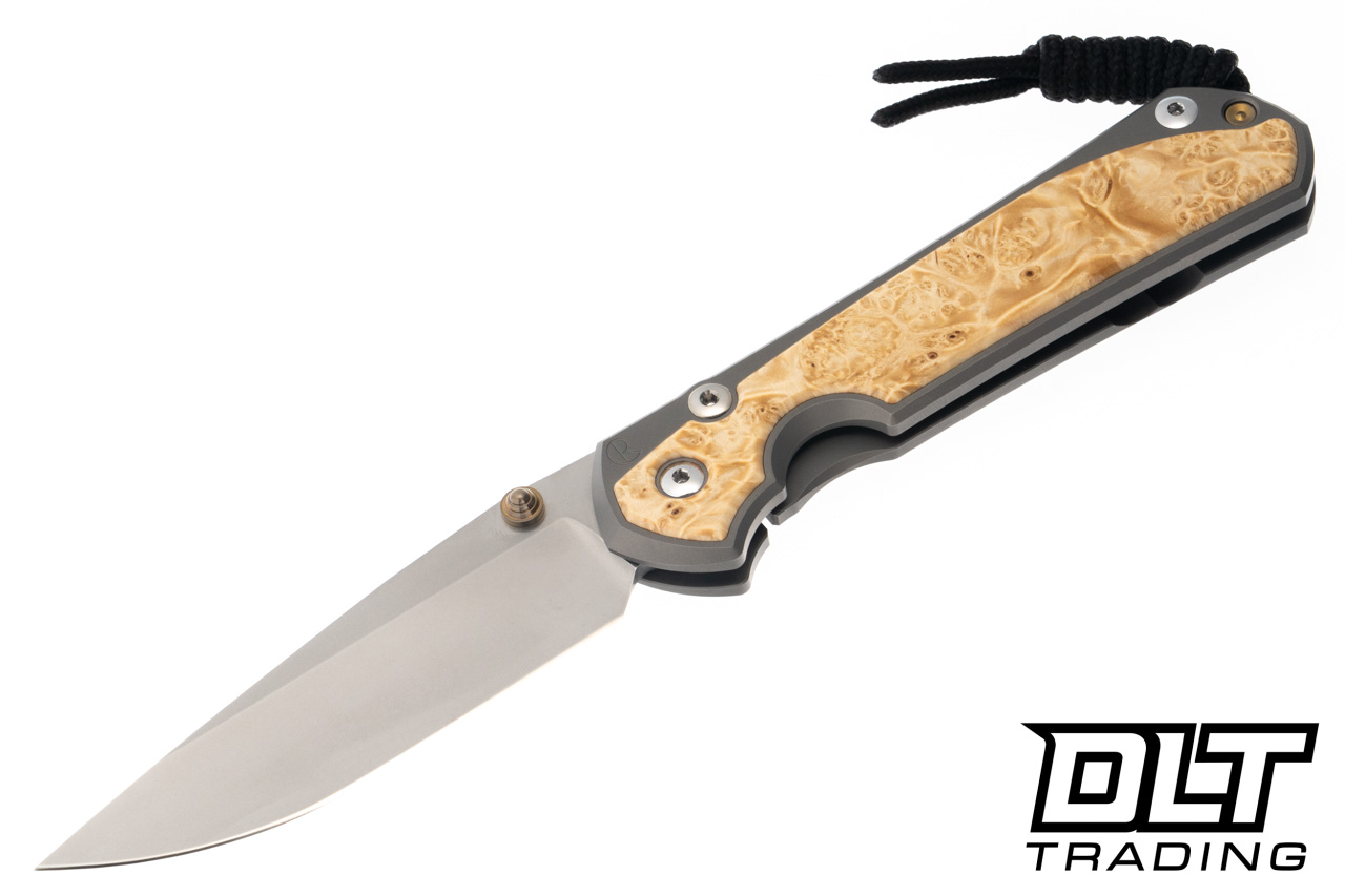 Chris Reeve Large Sebenza 31 - Box Elder Inlay - #104 - DLT Trading
