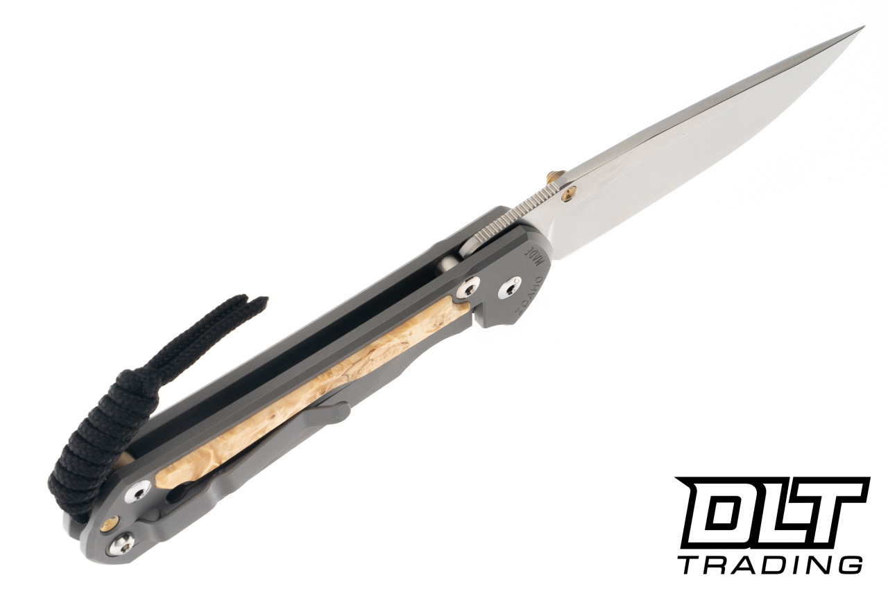 Chris Reeve Large Sebenza 31 - Box Elder Inlay - #104 - DLT Trading