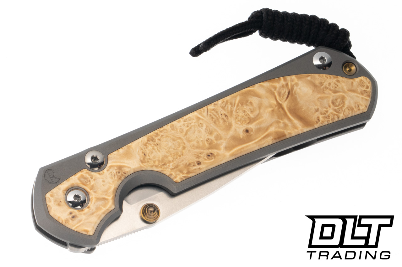 REVERIE 200 - 10+3 【10/31まで】 Chris Reeve Large Sebenza 31 - Box Elder Inlay - #104 - DLT Trading
