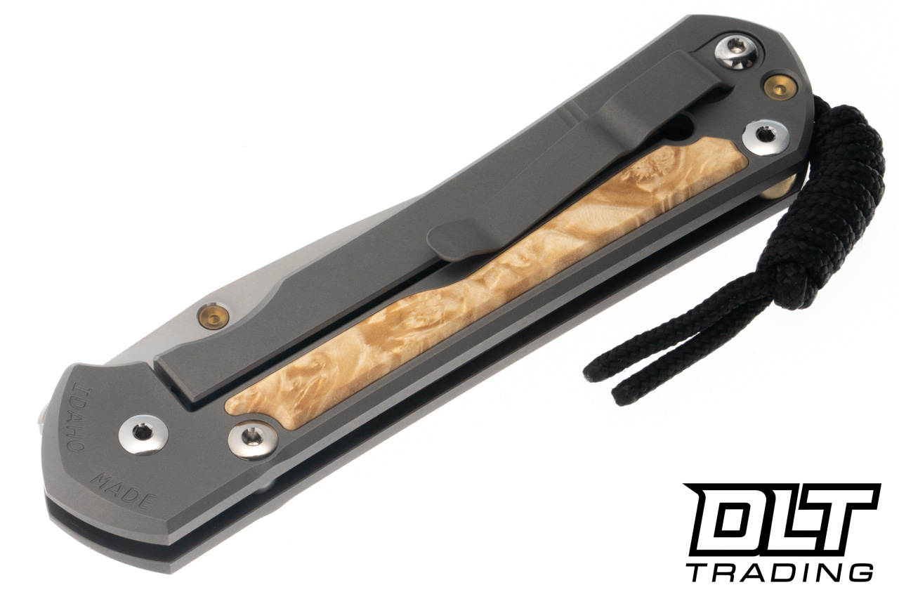 Chris Reeve Large Sebenza 31 - Box Elder Inlay - #109 - DLT Trading