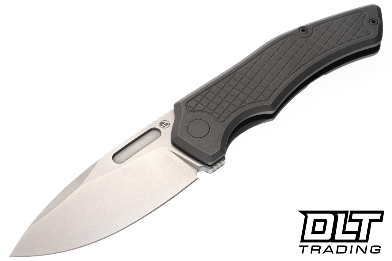 Griffin Scout F3.5 - Milled Frag Titanium - Stonewash MagnaCut