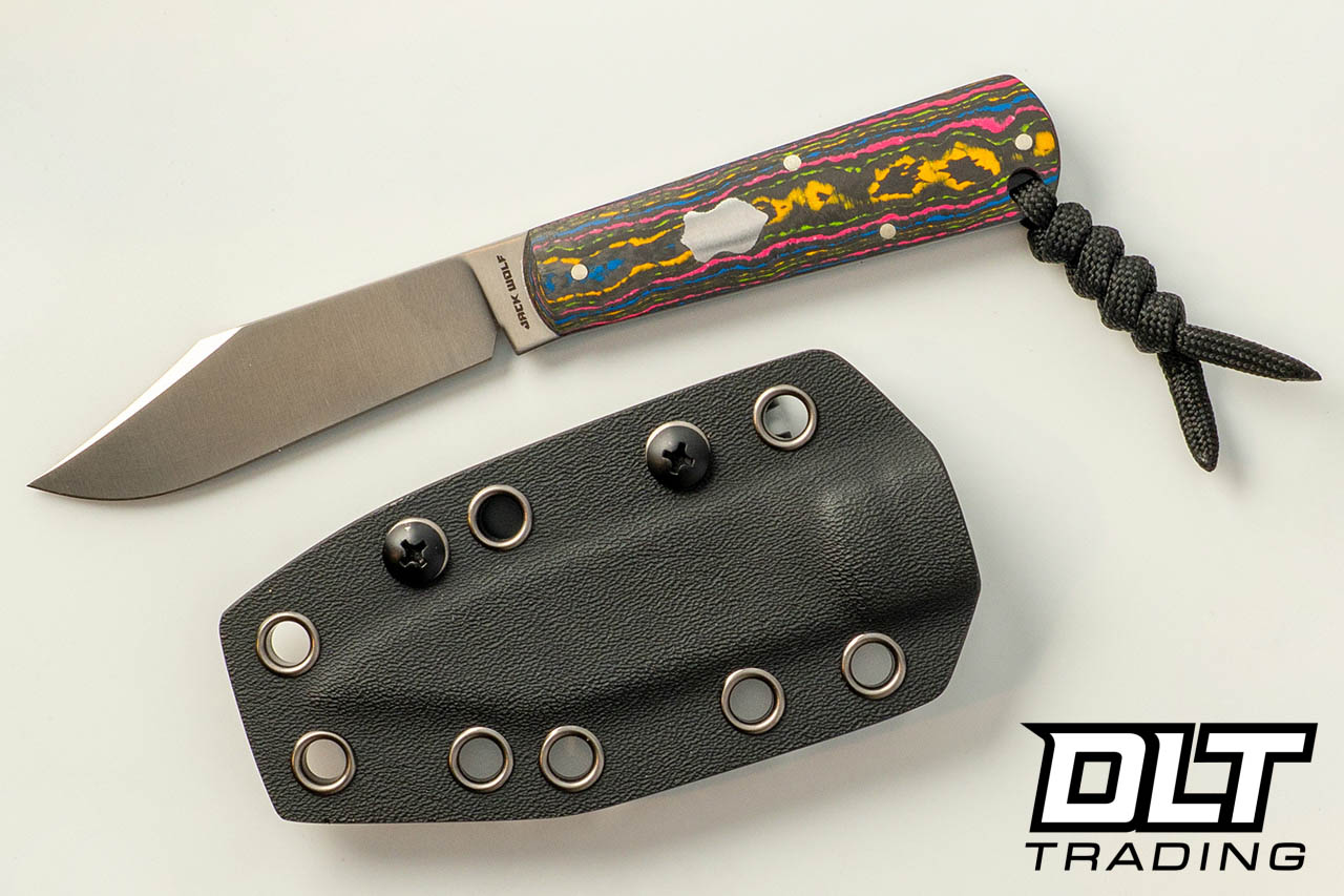 Jack Wolf Knives Gateway FIXedc - CamoCarbon 80's - DLT Trading