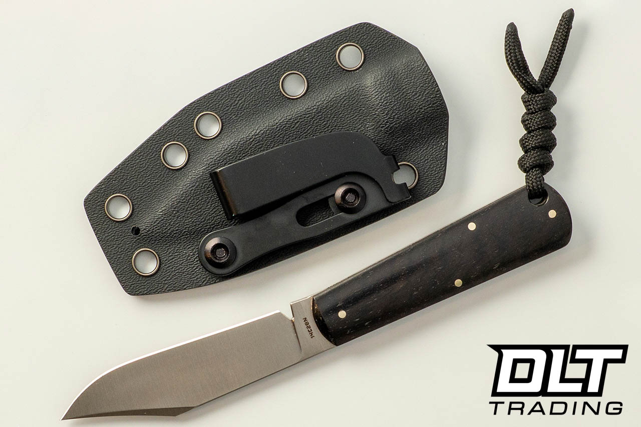 Jack Wolf Knives Gateway FIXedc - Ebony Wood - DLT Trading