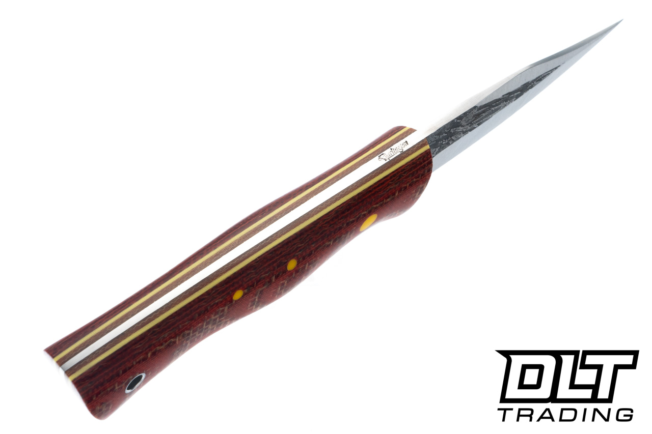 Darlington Edgecraft Chip Clip - Thermite Burlap Micarta - Tapered