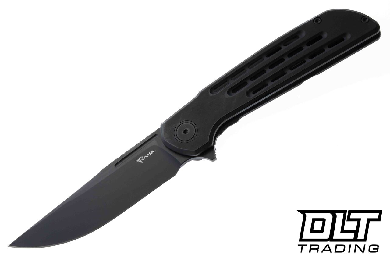 Reate Remedy - Black DLC Elmax Blade - Black PVD Titanium - DLT