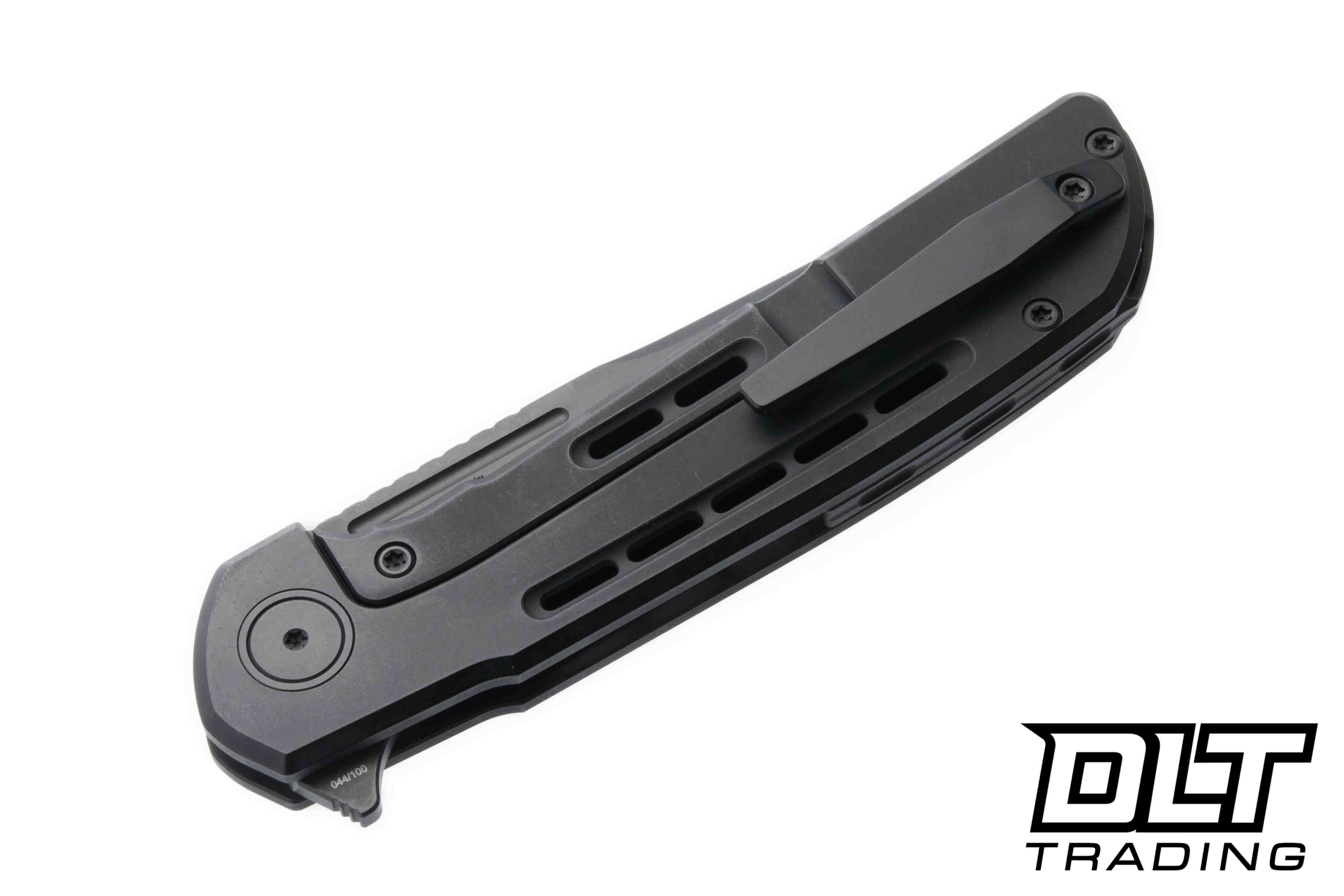 Reate Remedy - Black DLC Elmax Blade - Black PVD Titanium - DLT