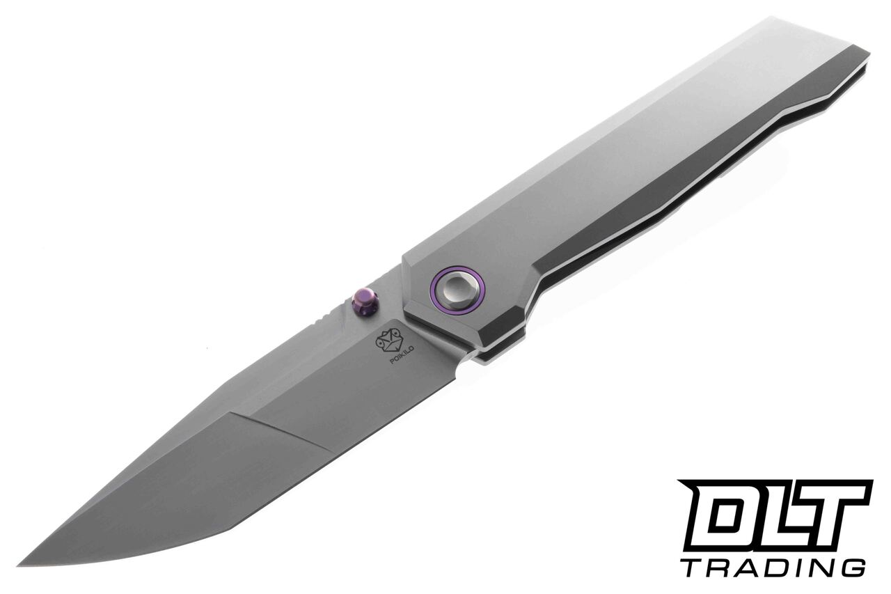 Poikilo Blade Salvator S1 - Pearlescent Stonewash Titanium