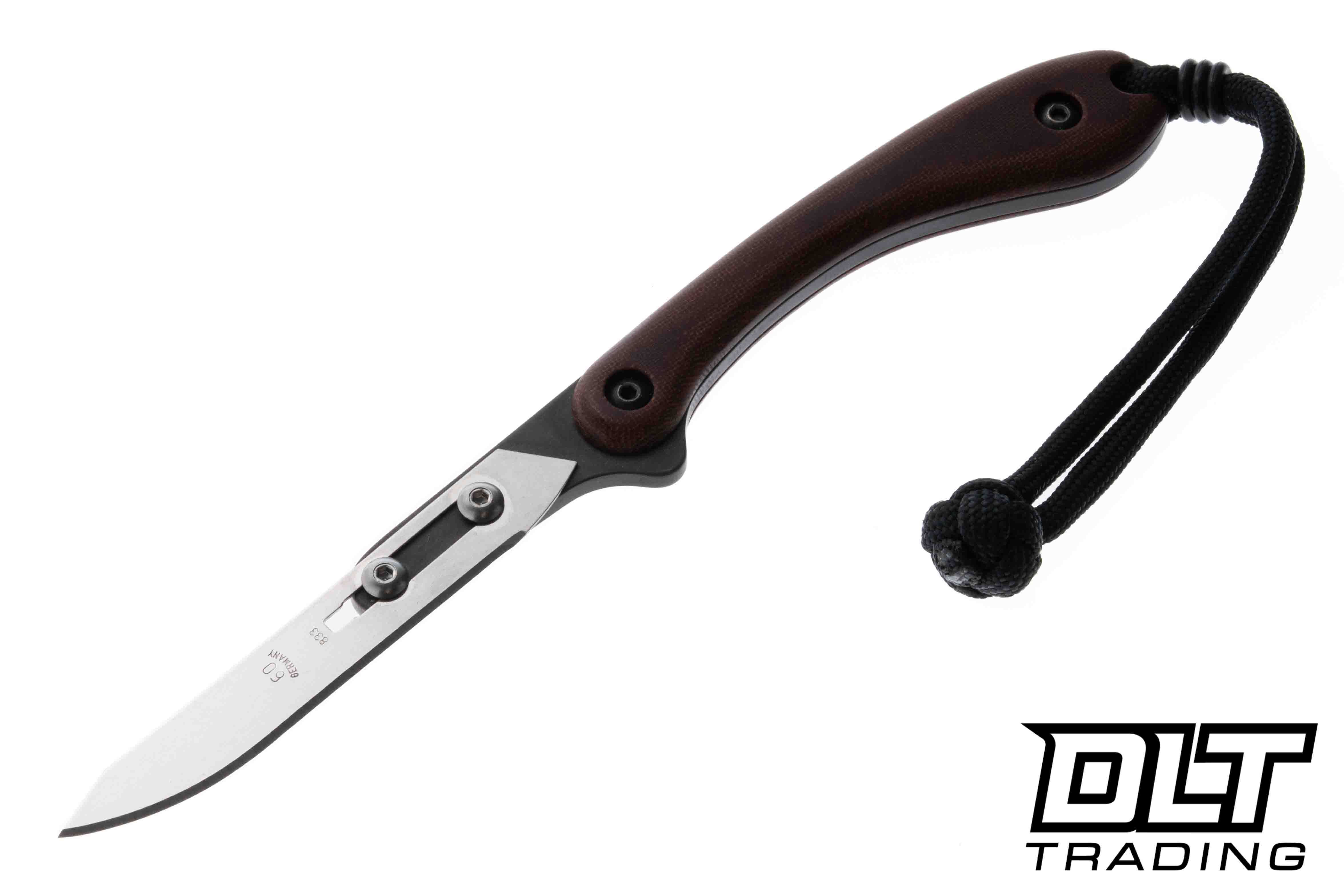 Banzelcroft Scalpel - Vintage Linen Micarta - DLT Trading
