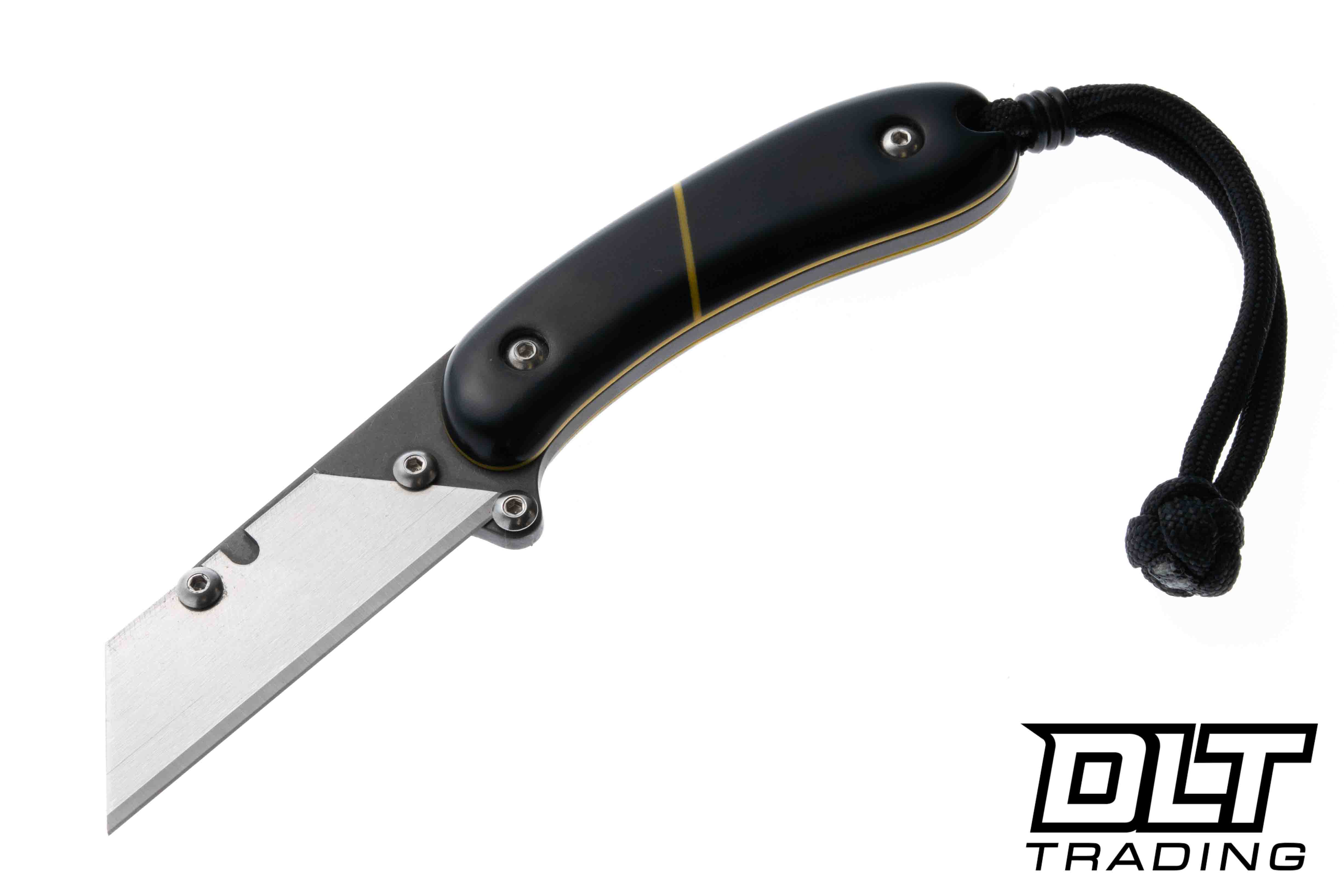 Banzelcroft MEK - Black Paper Micarta - Yellow Liner - DLT Trading