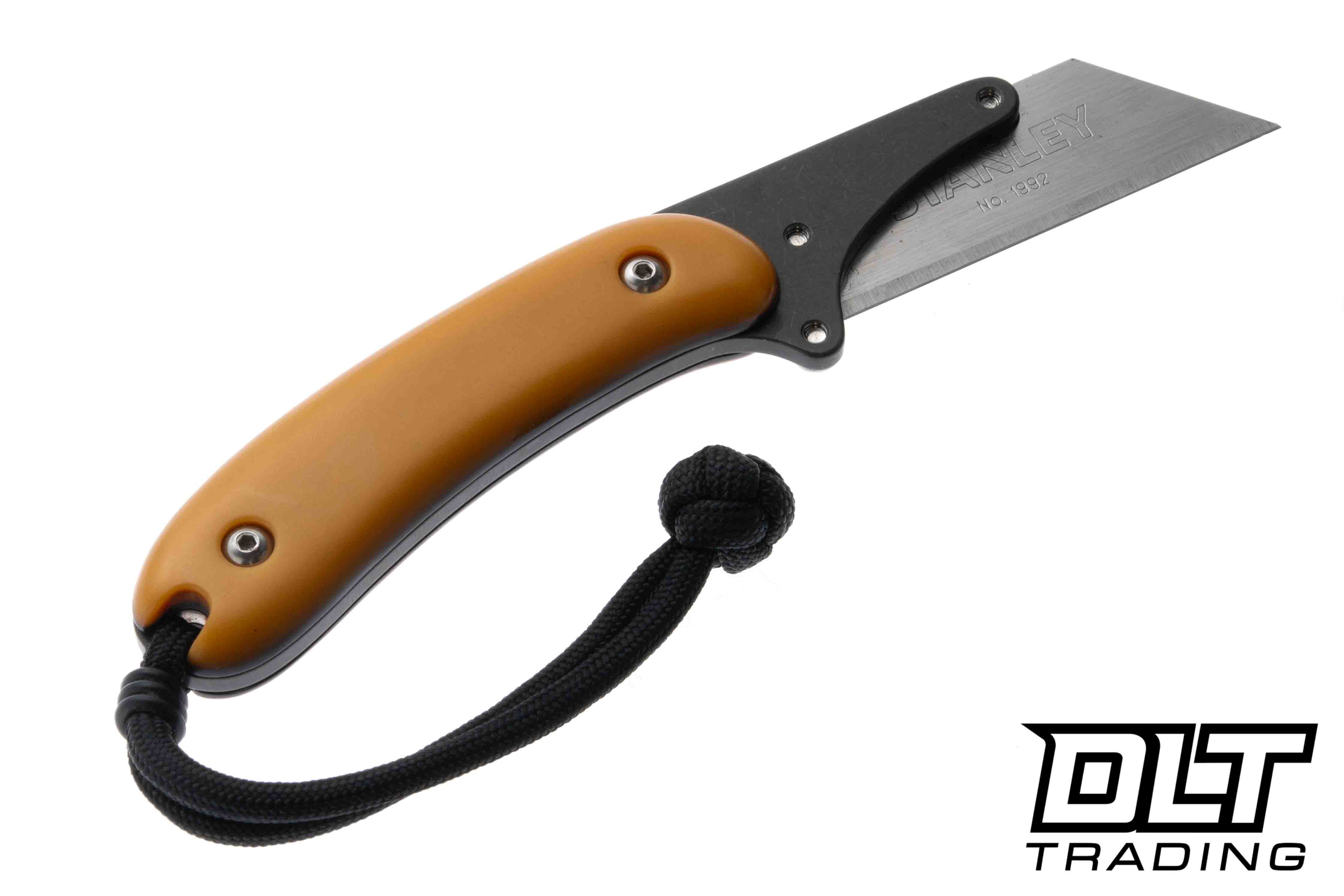 Banzelcroft MEK - Vintage Butterscotch Paper Micarta - Black Liner